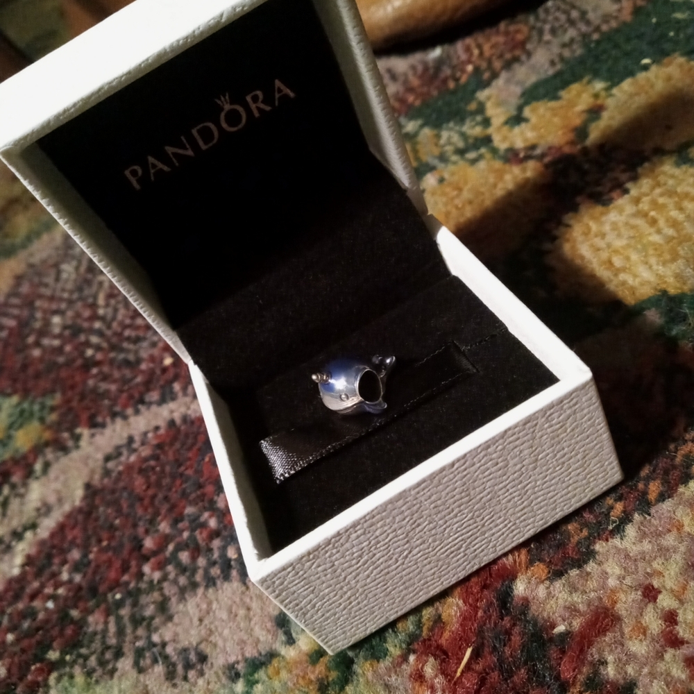 Pandora Narwhal Charm Authentic
